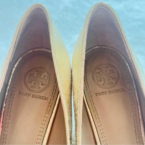 Tory Burch Mini Miller Wedge Gold 7 - Picture 7 of 13